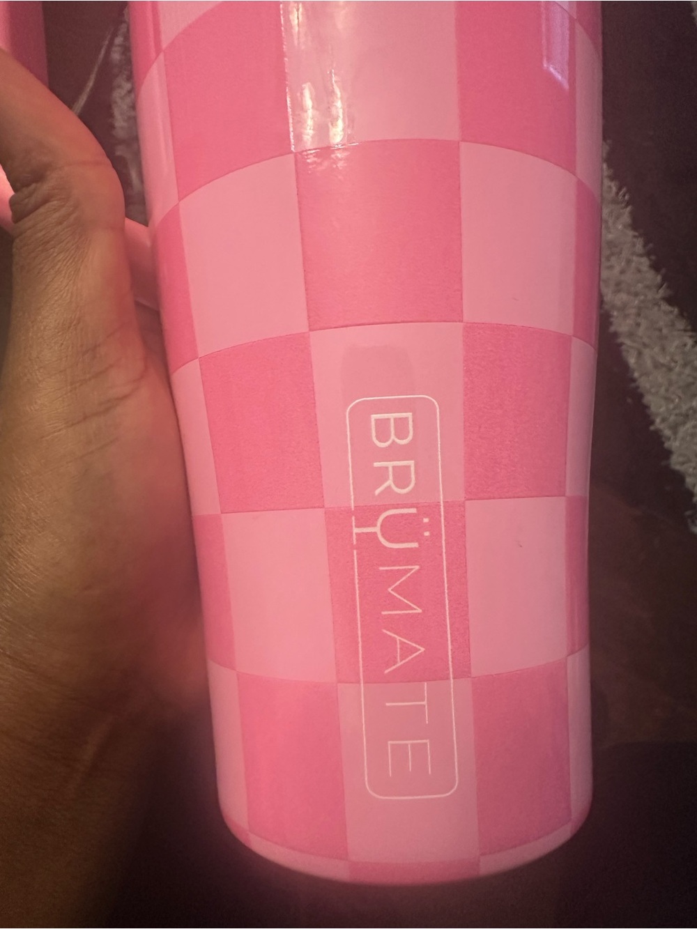 Pink Checkered Era 40oz - Picture 13 of 14